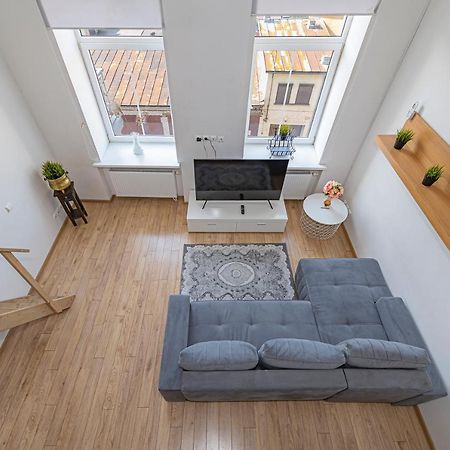 New Town Loft Apartment With Air Conditioning By Polo Apartments Kowno Zewnętrze zdjęcie