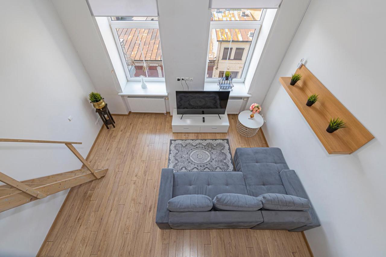 New Town Loft Apartment With Air Conditioning By Polo Apartments Kowno Zewnętrze zdjęcie